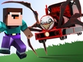 Cluiche Noob vs Spider Train