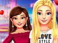 Cluiche BFFs High School First Date Look