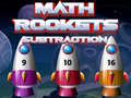 Cluiche Math Rockets Subtraction