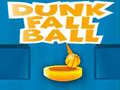 Cluiche Dunk Fall Ball