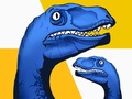 Cluiche Dino: Merge and Fight