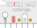Cluiche Scribble World Platform Puzzle Adventure