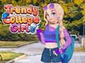 Cluiche Trendy College Girl