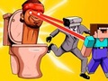 Cluiche Skibidi Toilet and Nubik Survivors