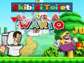 Cluiche Skibidi Toilet vs Wario