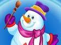 Cluiche Snowman Dress up