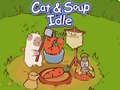 Cluiche Cats & Soup Idle 