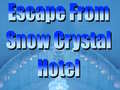 Cluiche Escape From Snow Crystal Hotel