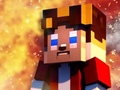 Cluiche Blocky Fire World