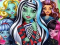Cluiche Monster Girls High School Squad