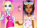 Cluiche Monster Girls Summer Vacation