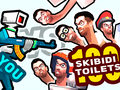 Cluiche You vs 100 Skibidi Toilets