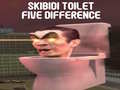 Cluiche Skibidi Toilet Five Difference