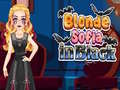 Cluiche Blonde Sofia In Black
