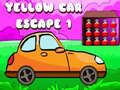 Cluiche Yellow Car Escape 1