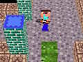 Cluiche Space Adventure: Noobiks Battle vs Zombies