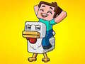 Cluiche Noob Chicken Farm Tycoon
