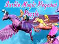 Cluiche Barbie Magic Pegasus Puzzle