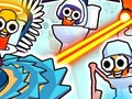 Cluiche Toilets Worms Shooter