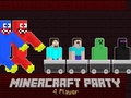 Cluiche MinerCraft Party 4 Player