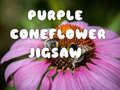 Cluiche Purple Coneflower Jigsaw