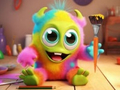 Cluiche Coloring Book: Monster