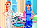 Cluiche Girls Colors Match and Dress up