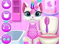 Cluiche Kitty Unicorn Daily Care