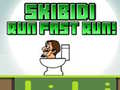 Cluiche Skibidi Run Fast Run!