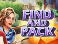 Cluiche Find and Pack