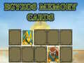 Cluiche Egyxos memory cards