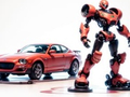 Cluiche Coloring Book: Robot And Car