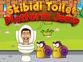 Cluiche Skibidi Toilet Platform Jump