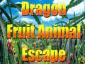 Cluiche Dragon Fruit Animal Escape