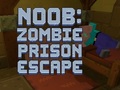 Cluiche Noob: Zombie Prison Escape