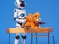 Cluiche Coloring Book: Robot And Dog