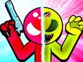 Cluiche Stickman Zombie vs Stickman Hero
