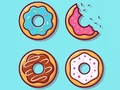 Cluiche Coloring Book: Doughnuts