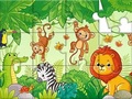 Cluiche Jigsaw Puzzle: Animals In The Jungle