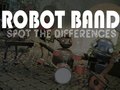 Cluiche Robot Band Find the differences