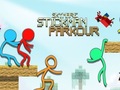 Cluiche Stickman Parkour Master