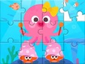 Cluiche Jigsaw Puzzle: Cute Octopus
