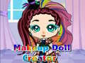 Cluiche Makeup Doll Creator