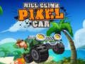 Cluiche Hill Climb Pixel Car