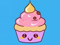 Cluiche Coloring Book: Cupcake
