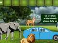Cluiche Family Escape From Dangerous Animals