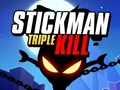 Cluiche Stickman Triple Kill