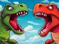 Cluiche Dino World: Merge & Fight