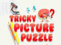 Cluiche Tricky Picture Puzzle