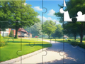 Cluiche Jigsaw Puzzle: Summer Road